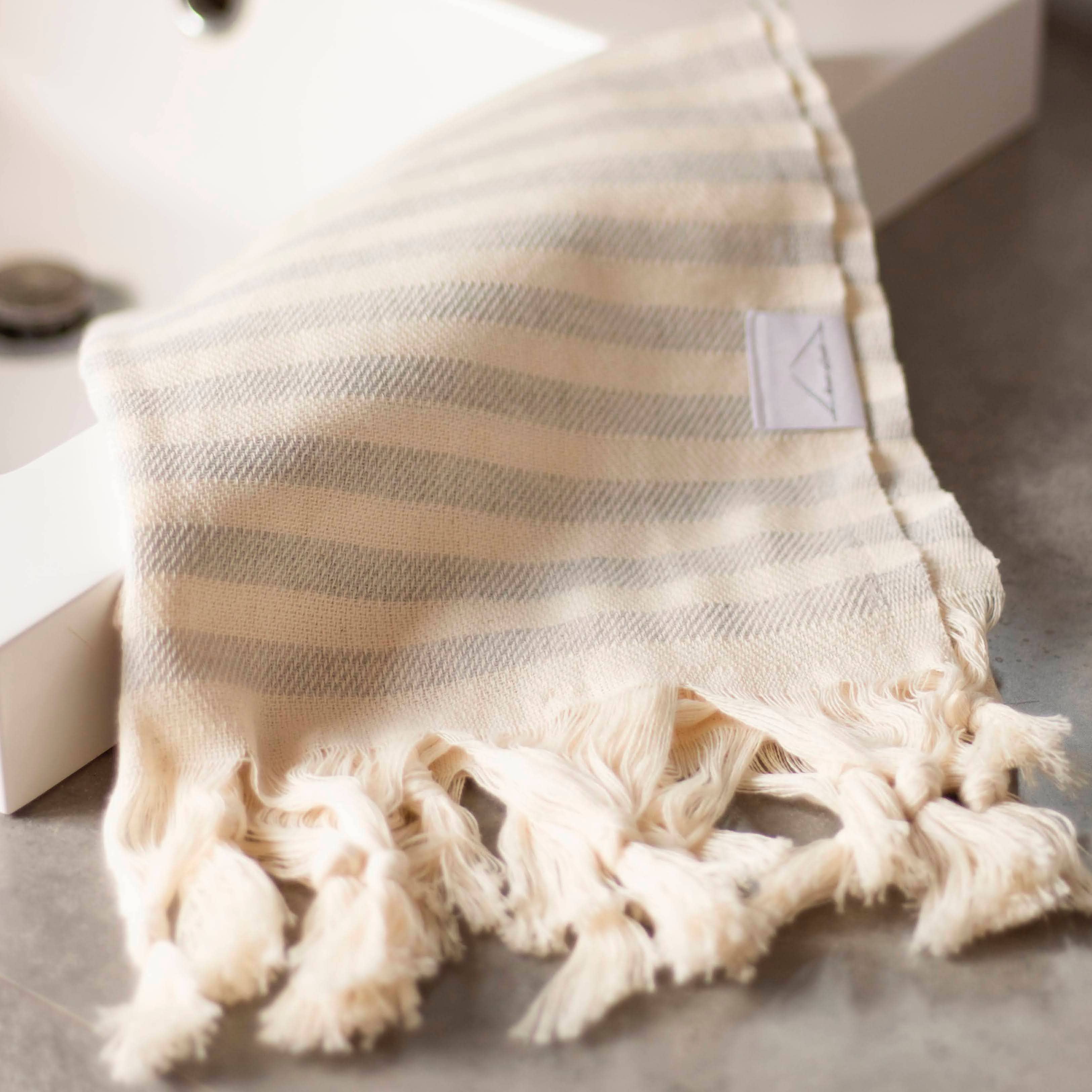 Hand Towel: Oat Milk