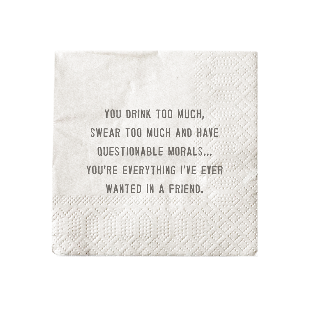2nd Edition Cocktail Napkins (Assorted Set of 18 Packs)