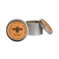 Aromatherapy Travel Tins – 100% Pure Beeswax – 1.7 oz: Single (1.7 oz) / Radiance (Tangerine + Ylang Ylang)