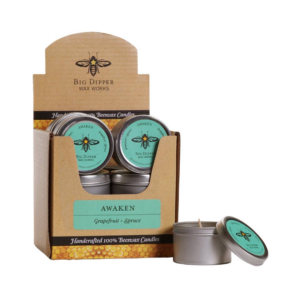 Aromatherapy Travel Tins – 100% Pure Beeswax – 1.7 oz: Single (1.7 oz) / Love (Geranium + Ylang Ylang)