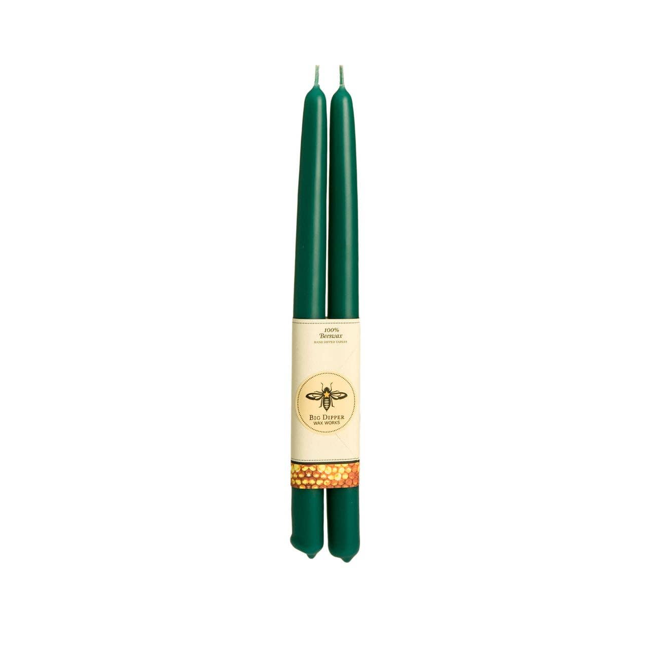 Taper Candles – 100% Pure Beeswax – Hand-Dipped: Sky Blue / Standard (12" x 7/8")