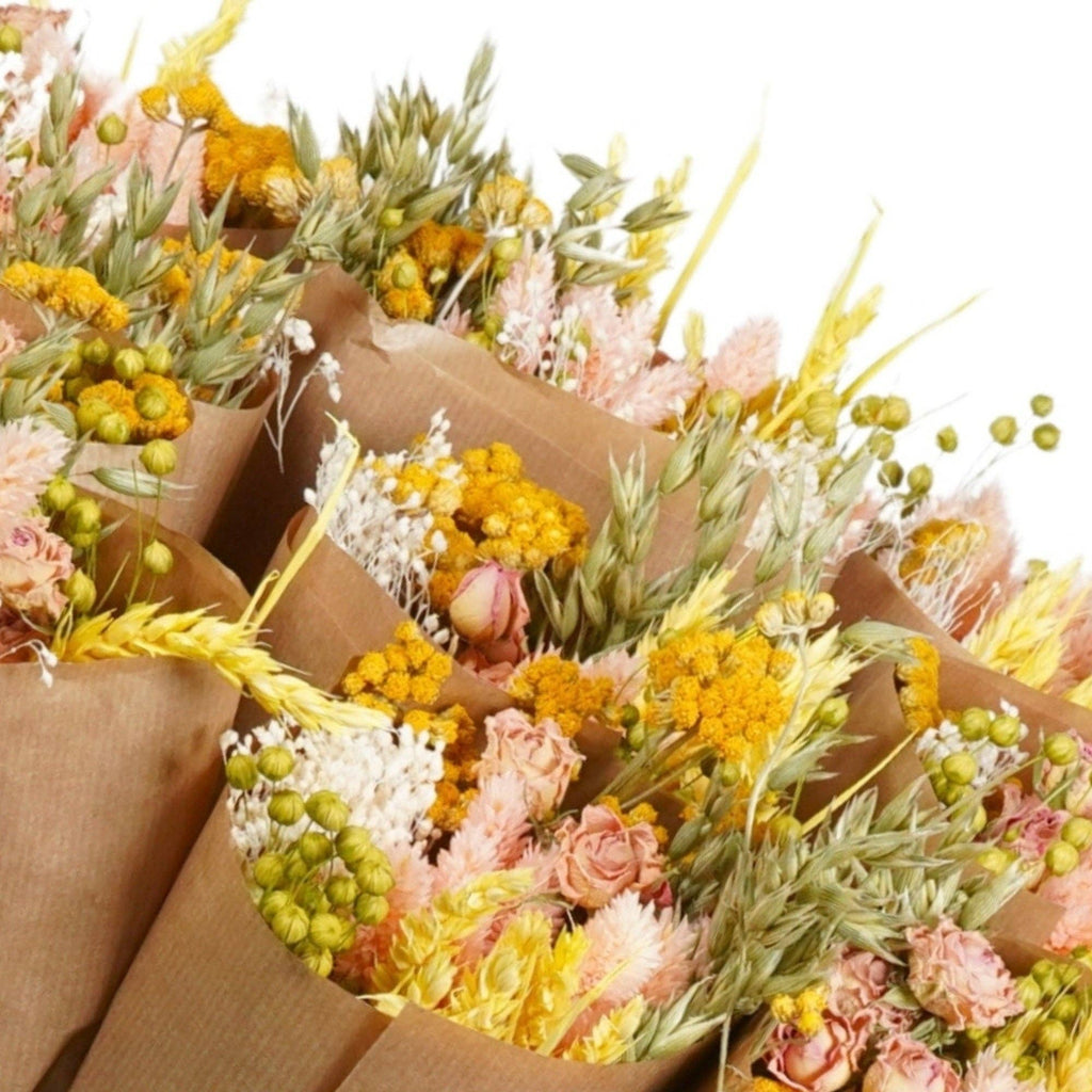 Pink Lemonade Dried Bouquet | Summer Home Decor