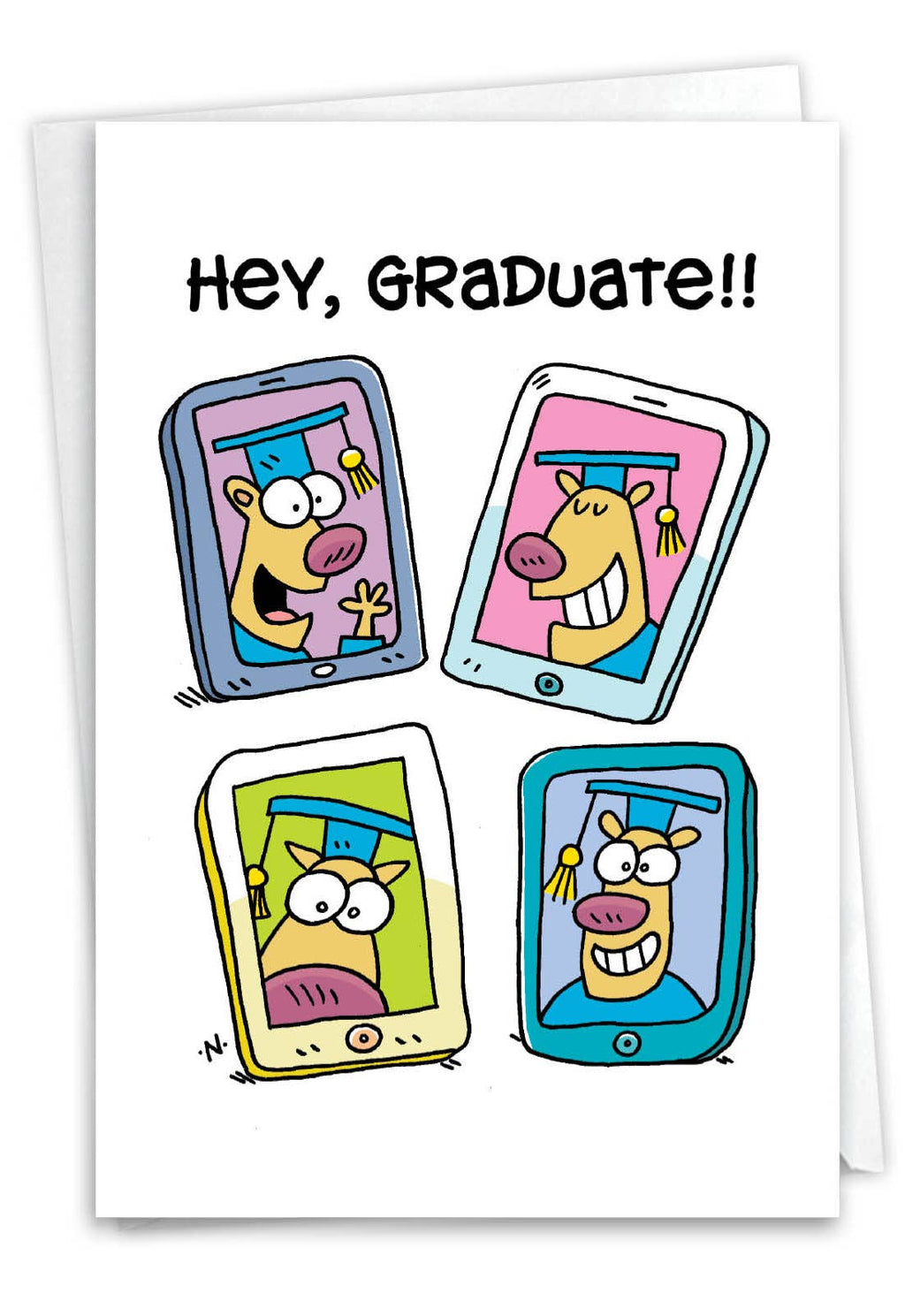 Graduation Card - Hey Graduate