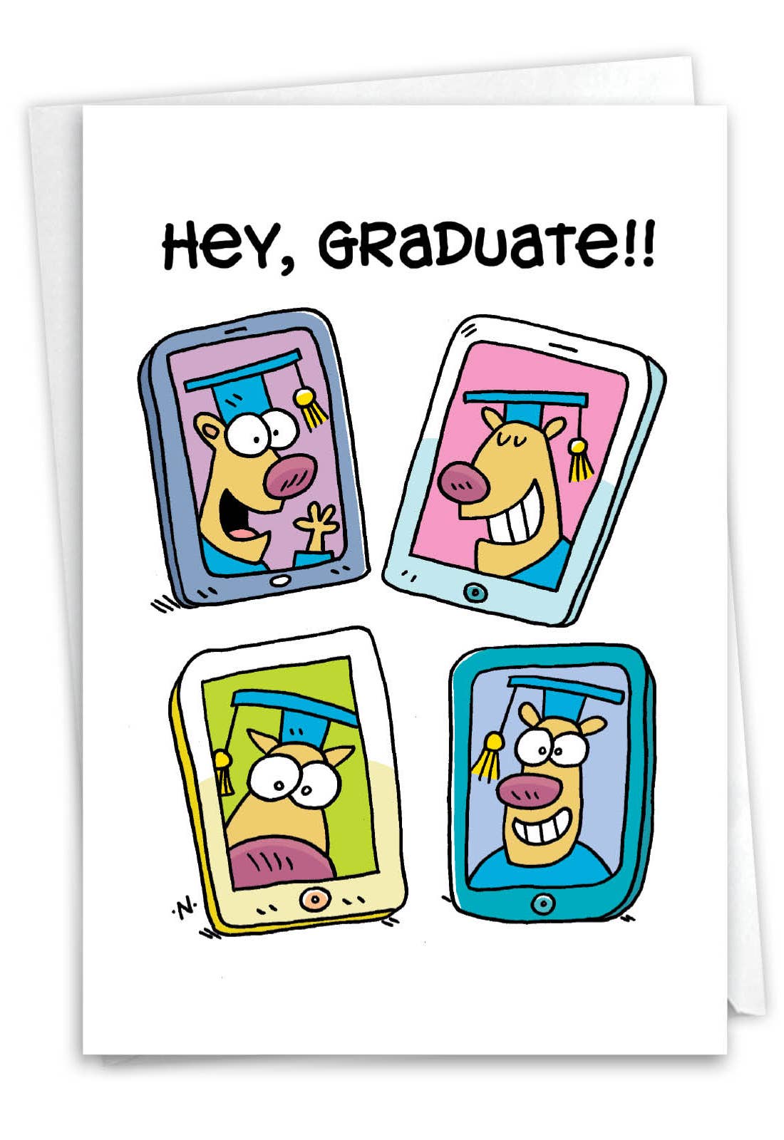 Graduation Card - Hey Graduate