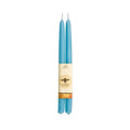 Taper Candles – 100% Pure Beeswax – Hand-Dipped: Sky Blue / Standard (12" x 7/8")