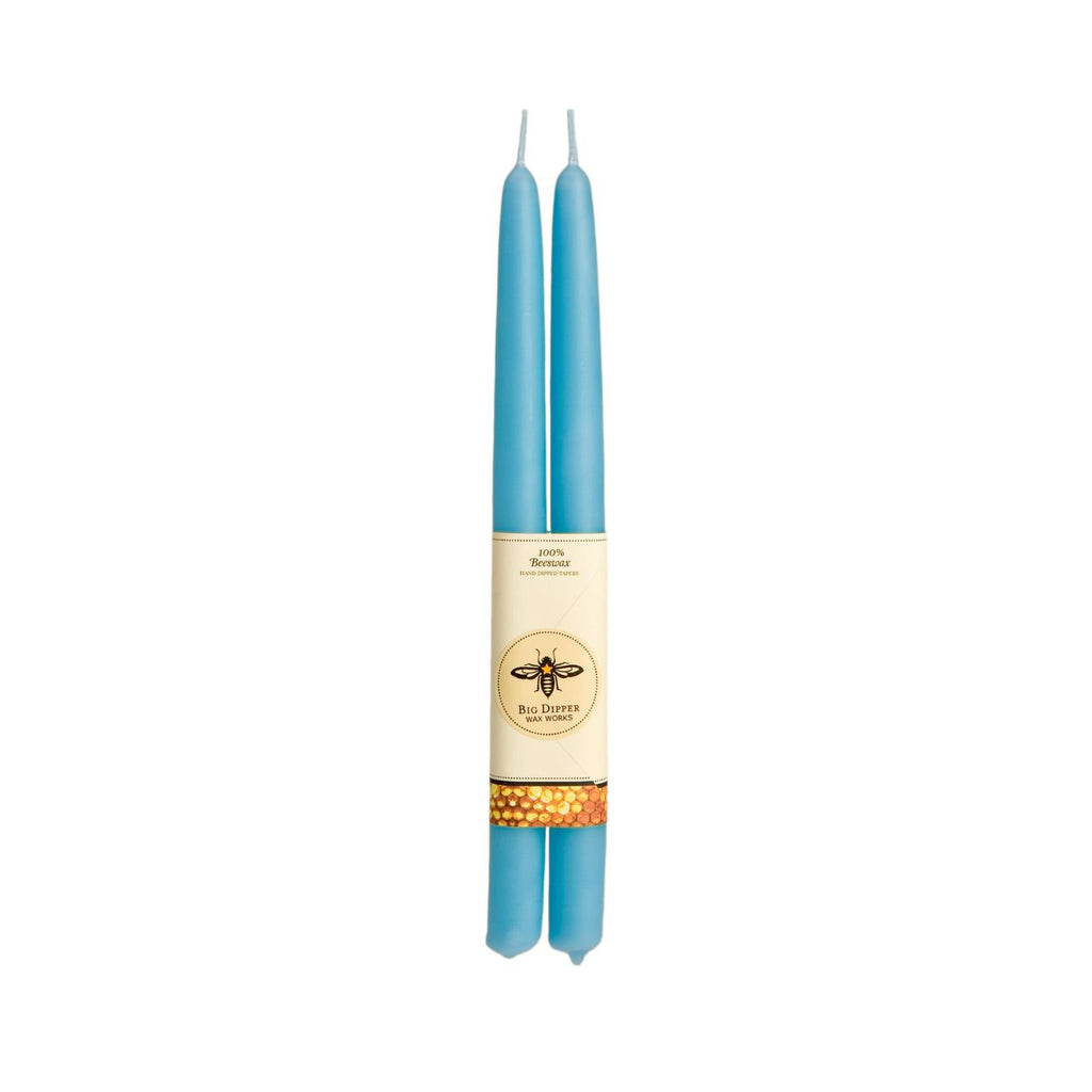 Taper Candles – 100% Pure Beeswax – Hand-Dipped: Pumpkin / Standard (12" x 7/8")