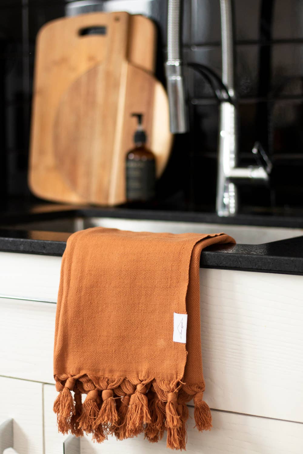 Hand Towel: Willow Stripe