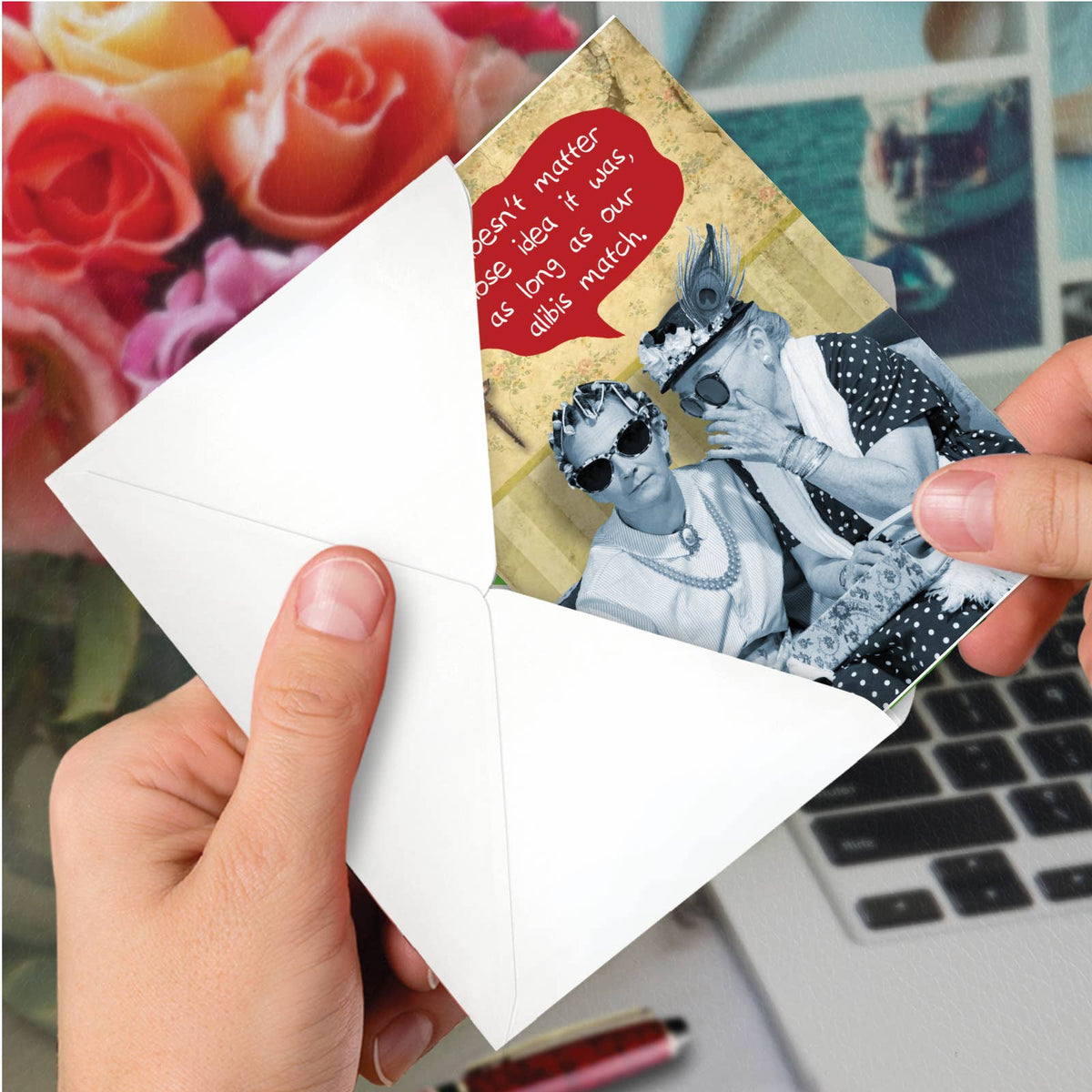 Birthday Card - Matching Alibis