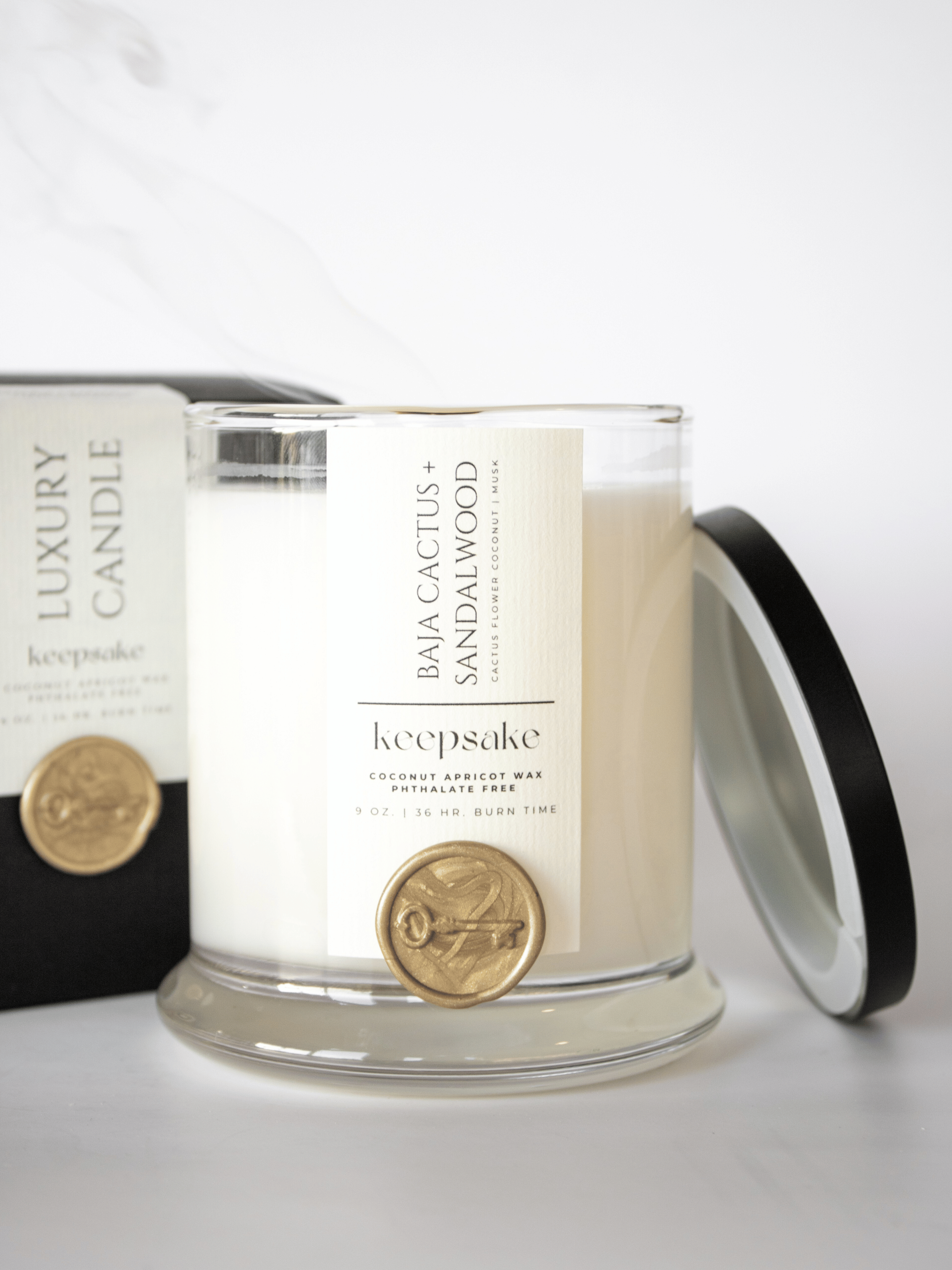 9 oz. Luxury Candle - Baja Cactus + Sandalwood