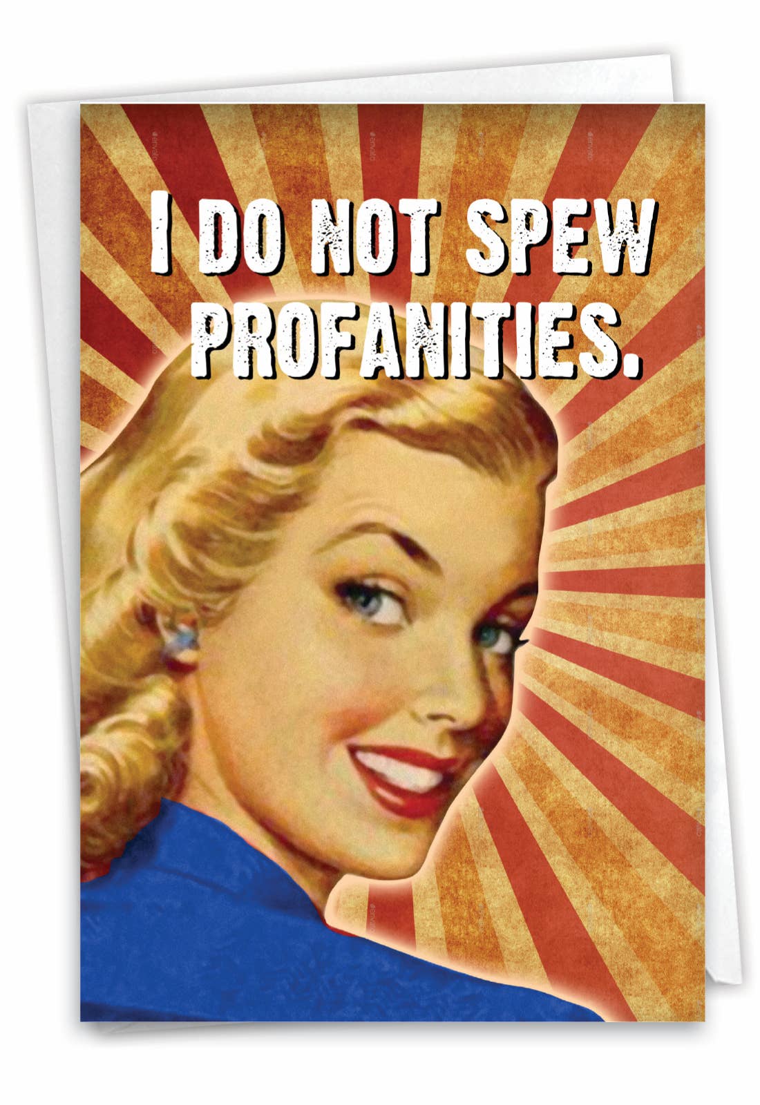 Birthday Card - Spew Profanities