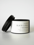 4 oz. Travel Candle - Black Coral + Vetiver